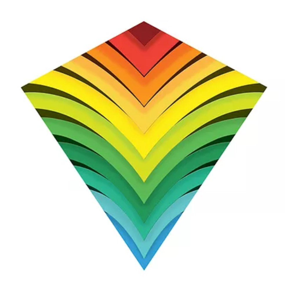 X Kites ColorMax® 25" Nylon Kite - Sky Tails, Handle & Line Included! - YoYoSam