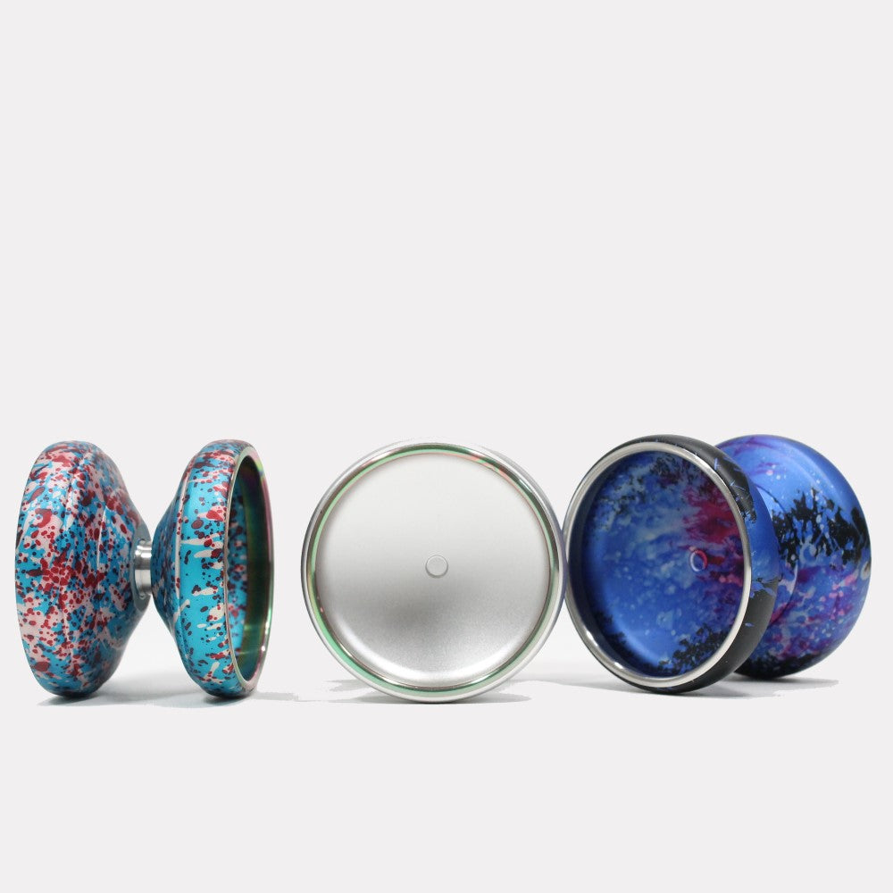 Spintime El Presidente Yo-Yo - Bi Metal YoYo - Aluminum with Stainless Steel Ring - Brian Melford Signature - YoYoSam