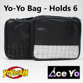 Ace Yo Leather Yo-Yo Bag - Holds 6 - YoYo Carry Case