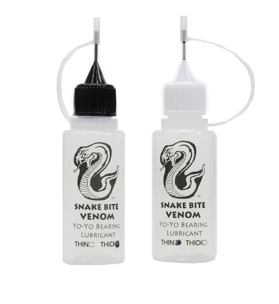 Snake Bite Venom oil - Yo-Yo Bearing Lube with Precision Tip - Comes in Thick or Thin