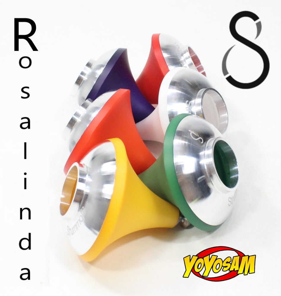 Strummol8 Rosalinda Spin Top - POM with Aluminum Spinning Top