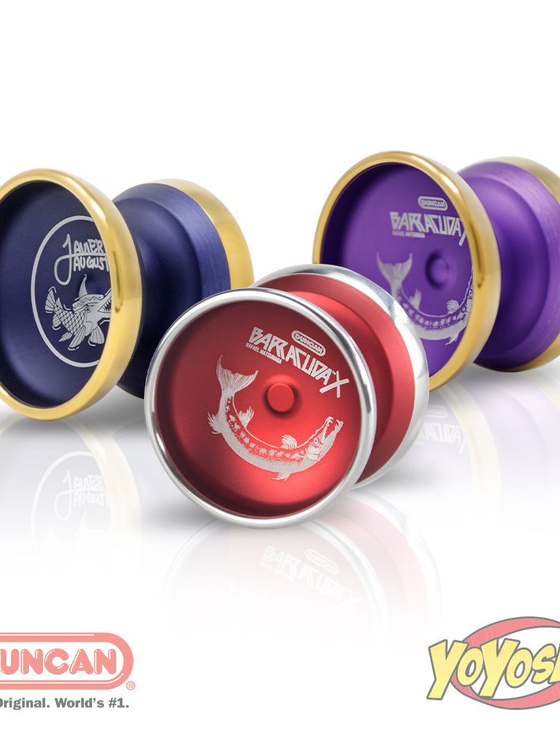 Duncan Barracuda X Yo-Yo - 7075 AL Bi-Metal YoYo - Signature Yo-Yo of World Champion Rafael Matsunaga!
