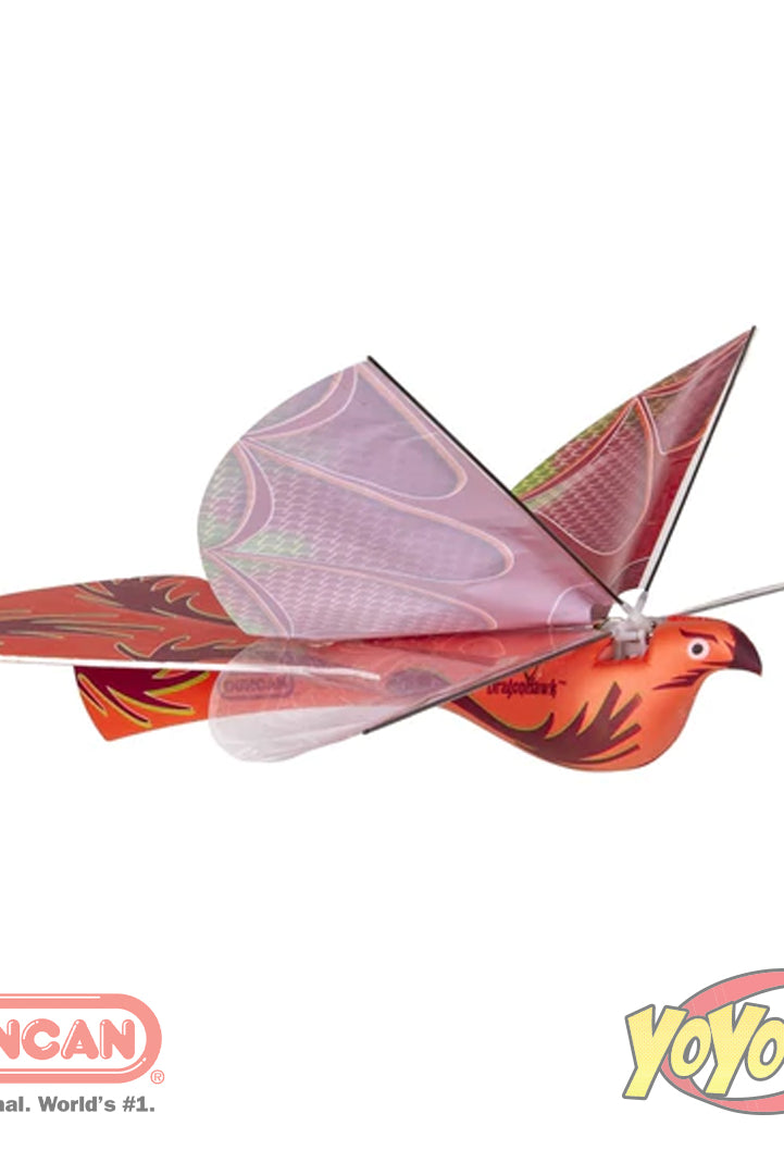 Dragon Hawk Glider with Power Assist -Auto Start - Lights Up for Night Flying!