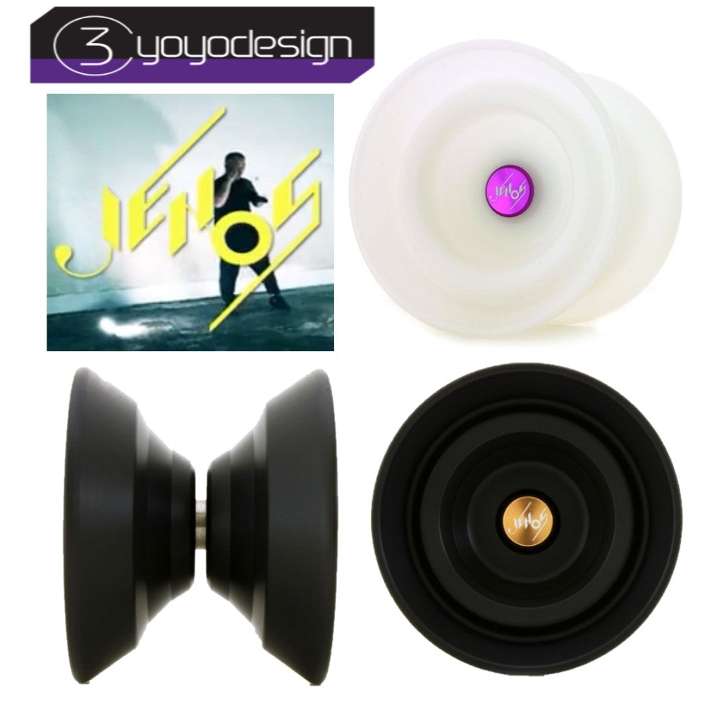 C3yoyodesign Jenos Yo-Yo - Off String YoYo - Signature of Yuan Jia Jun - YoYoSam