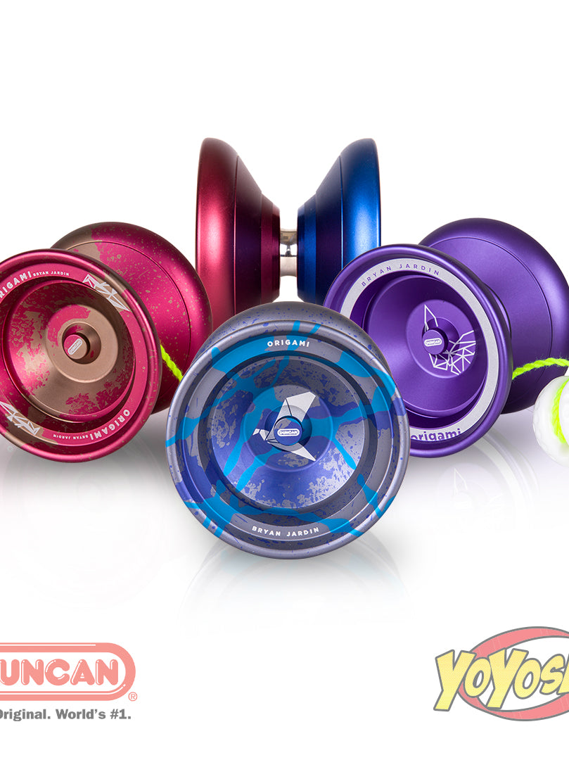 Duncan Origami XL Yo-Yo - 6061 Aircraft Aluminum - Bryan Jardin Signature YoYo