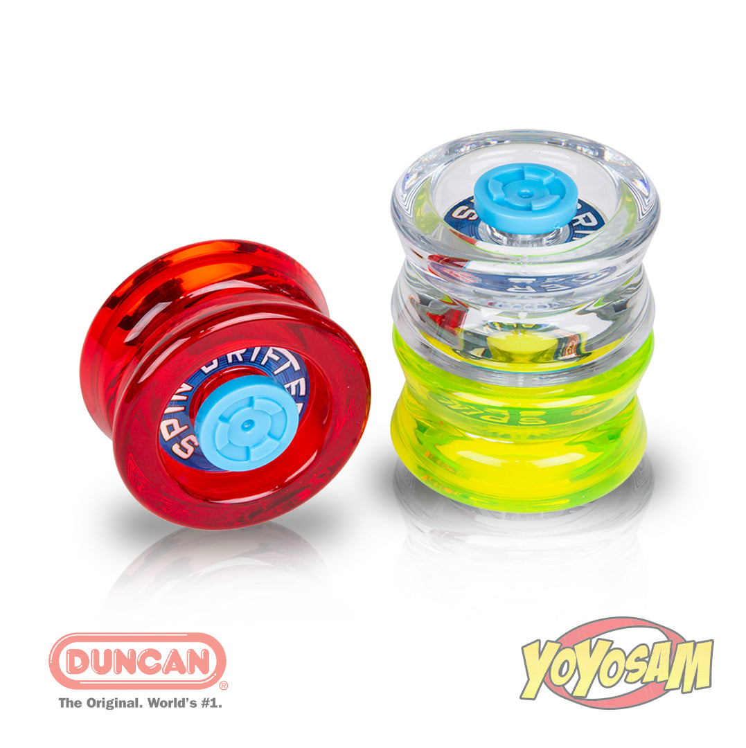 Duncan Spin Drifter Yo-Yo - Spinning Side Cap - Beginner to Advanced YoYo