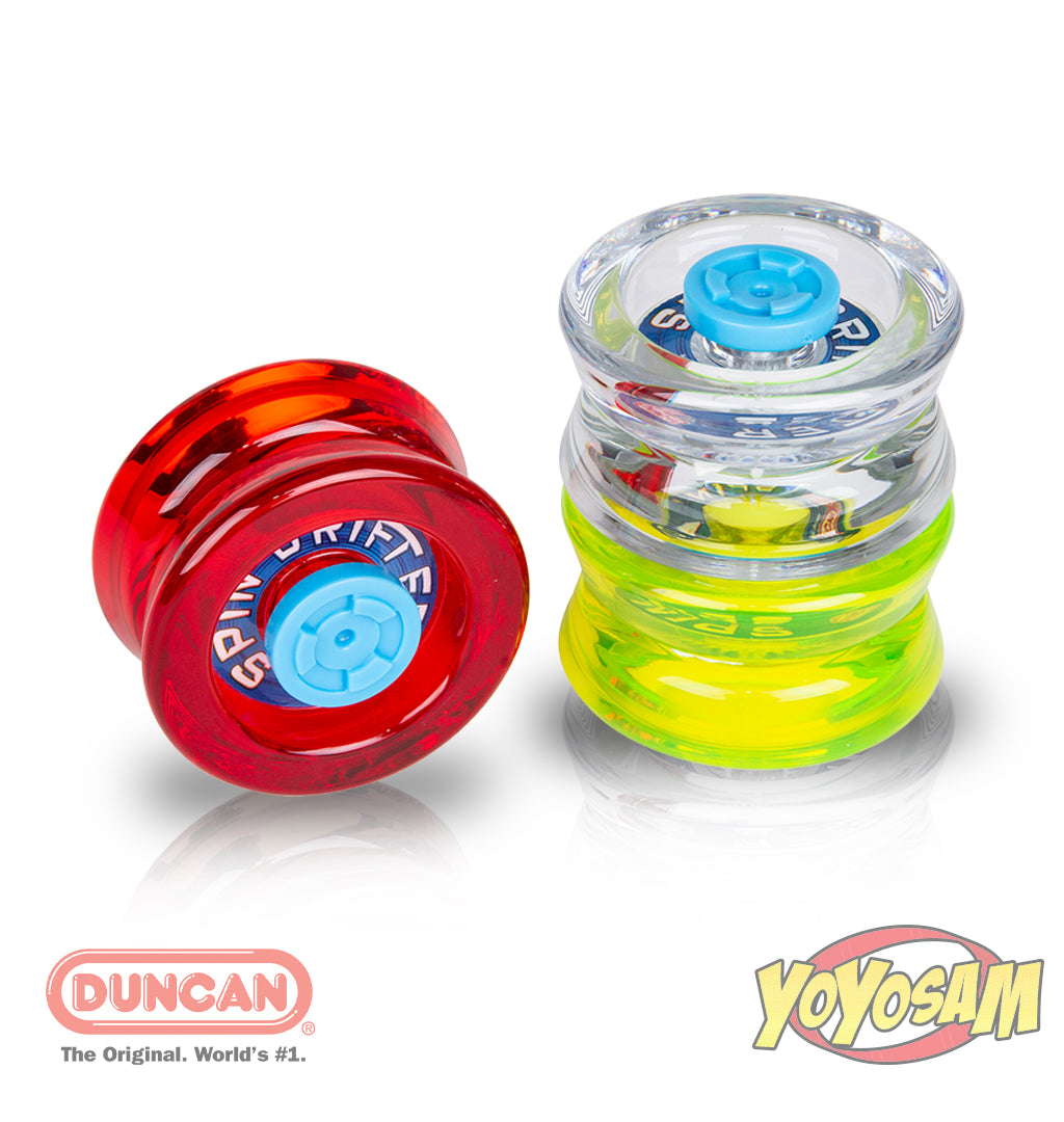 Duncan Spin Drifter Yo-Yo - Spinning Side Cap - Beginner to Advanced YoYo