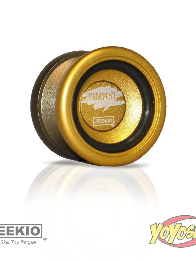 Zeekio Tempest Yo-Yo - Performance Aluminum Yo-Yo Gold and Bronze