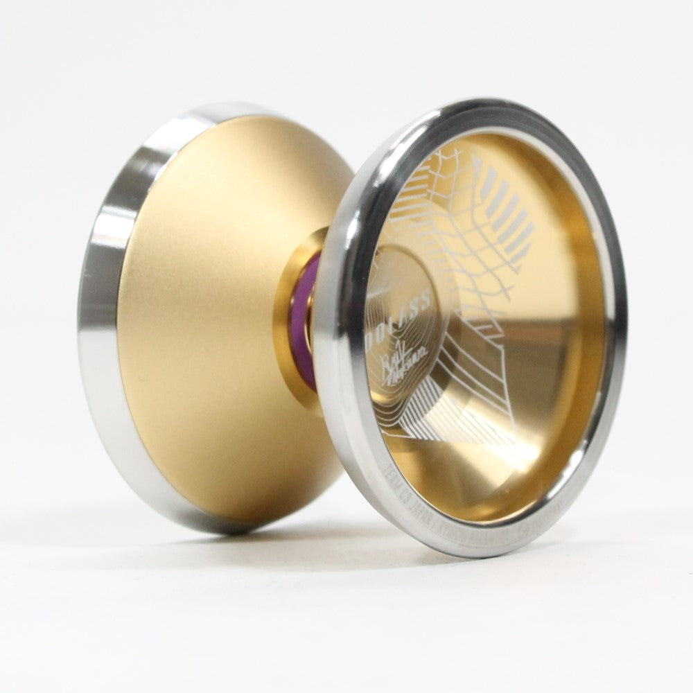 C3yoyodesign Edolass Yo-Yo - Ryuichi Nakamura’s signature Bi-Metal YoYo - YoYoSam
