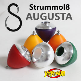 Strummol8 Augusta Spin Top - POM with Aluminum Classic Spinning Top