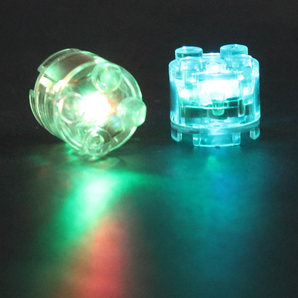Rain City Skills Light Up Yo-Yo Rounded Lego Bricks - Pack of 2 - Compatible with most Rain City YoYos - YoYoSam