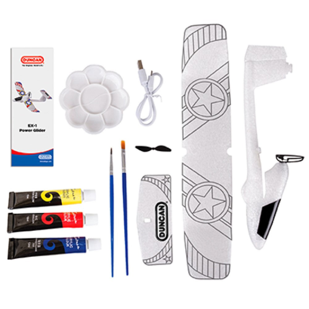 Duncan EX-1 Glider with Power Assist - Design & Kit - Paint Your Own - YoYoSam