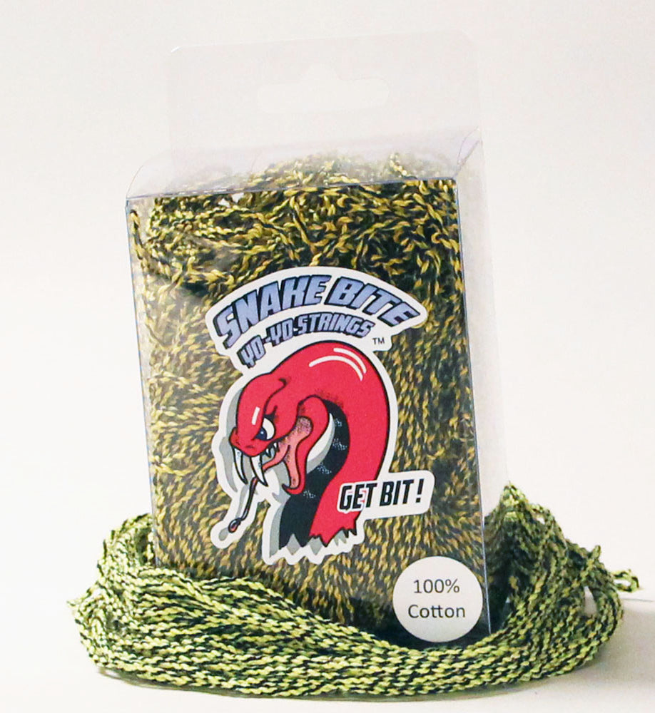 Snake Bite Yo-Yo Strings - 100% Cotton YoYo Strings - Snake Bite 100 Pack - YoYoSam