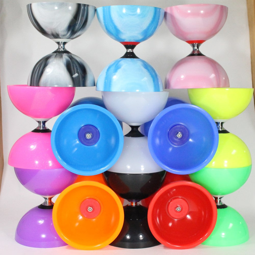 Sundia Fly Diabolo - Includes Wooden Sticks, 2 Strings, Instructions and Bag - YoYoSam