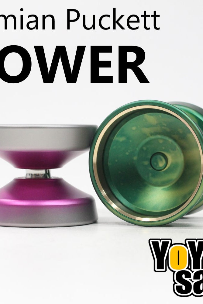 Damian Puckett Power Yo-Yo - Flat Rim - Bi-Metal YoYo