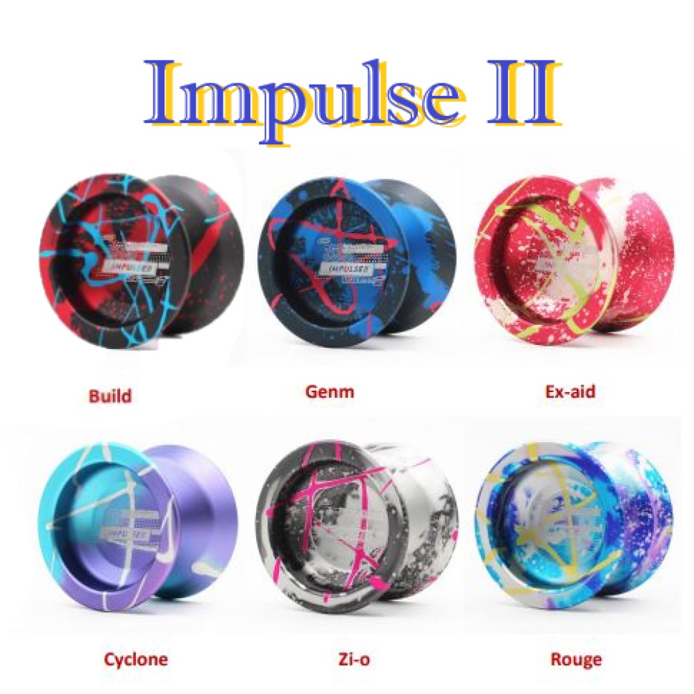 TOP YO Impulse II Yo-Yo - Second Generation - 7003 Aluminum YoYo - YoYoSam