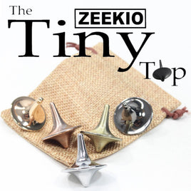 The Tiny Top - Zeekio - Really Small Spin Top - Insane Spin Times