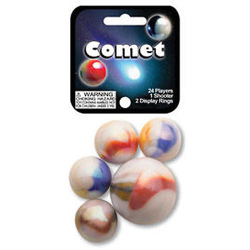 Mega Marbles Themed Marbles- 24 Player Marbles (5/8'') - 1 Shooter (1'')- - YoYoSam