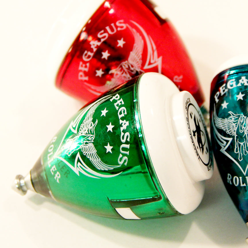 Trompos Space SL Spin Top Pegasus Roller - Bearing Tip SpinTop - YoYoSam