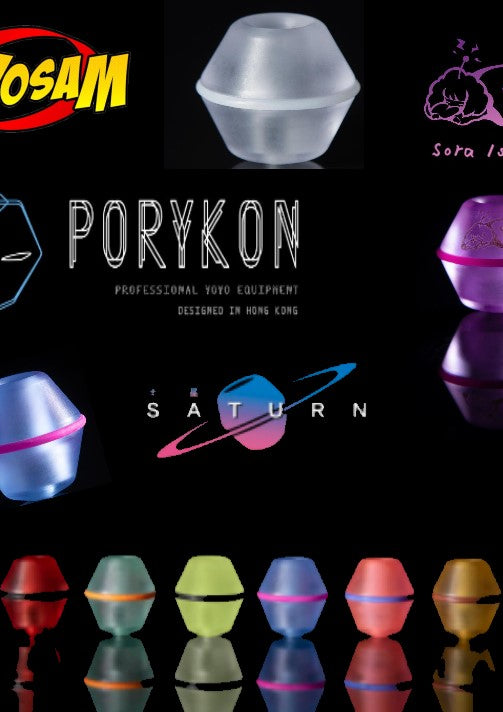 PoryKon Saturn Yo-Yo Counterweight - Polycarbonate with Silicone O-Ring YoYo Counter Weight