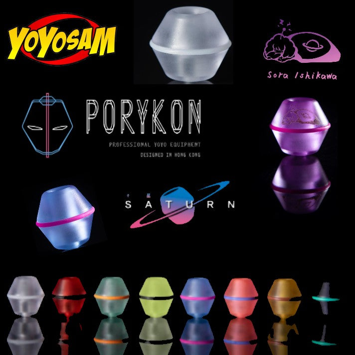 PoryKon Saturn Yo-Yo Counterweight - Polycarbonate with Silicone O-Ring YoYo Counter Weight