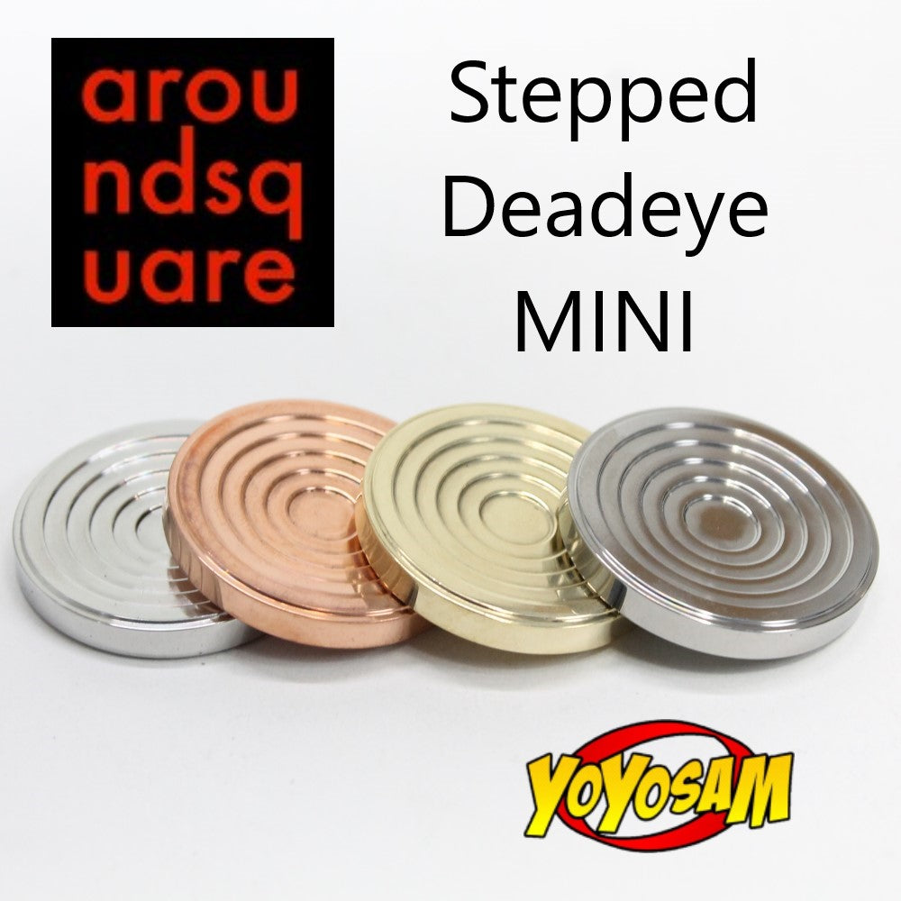 AroundSquare MINI Stepped Deadeye Contact Coin - Currency Manipulation, Worry Stone - YoYoSam
