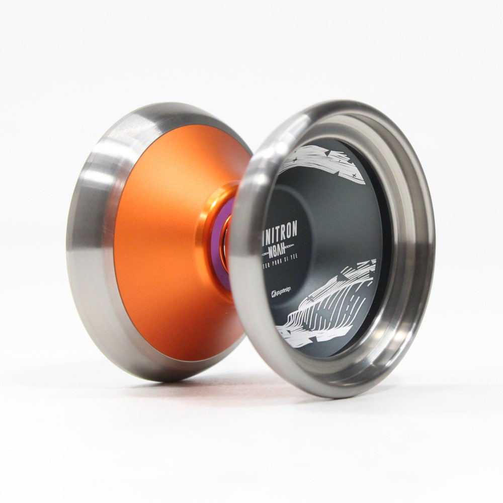 C3yoyodesign Omnitron Noah Yo-Yo - Titanium Rim - Peter Pong