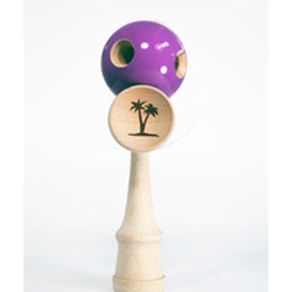 The Original Bahama Kendama Grand Kendama - 5 Hole - Purple - YoYoSam