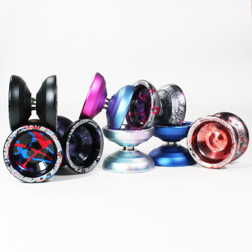 TOP YO Colossus V Yo-Yo - 5th Generation High Performance YoYo - 7-Series Aluminum Alloy! - YoYoSam