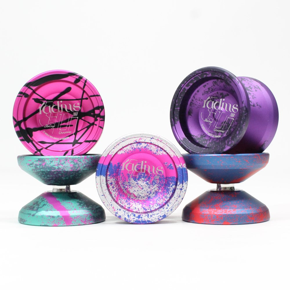 C3yoyodesign Radius Yo-Yo - 7068 Aluminum YoYo - Shion Araya Signature Yo-Yo! - YoYoSam