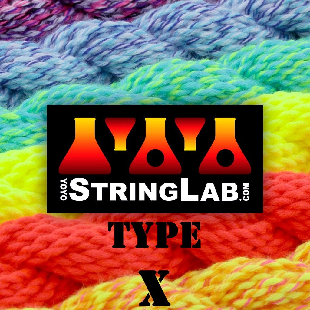 YoYo String Lab Type X - Medium Thick Yo-Yo Strings - 10 pack - YoYoSam