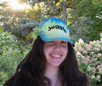 Tie Dye Juggle Baseball Cap - Hand Dyed - Embroidered - Adjustable Juggling Hat