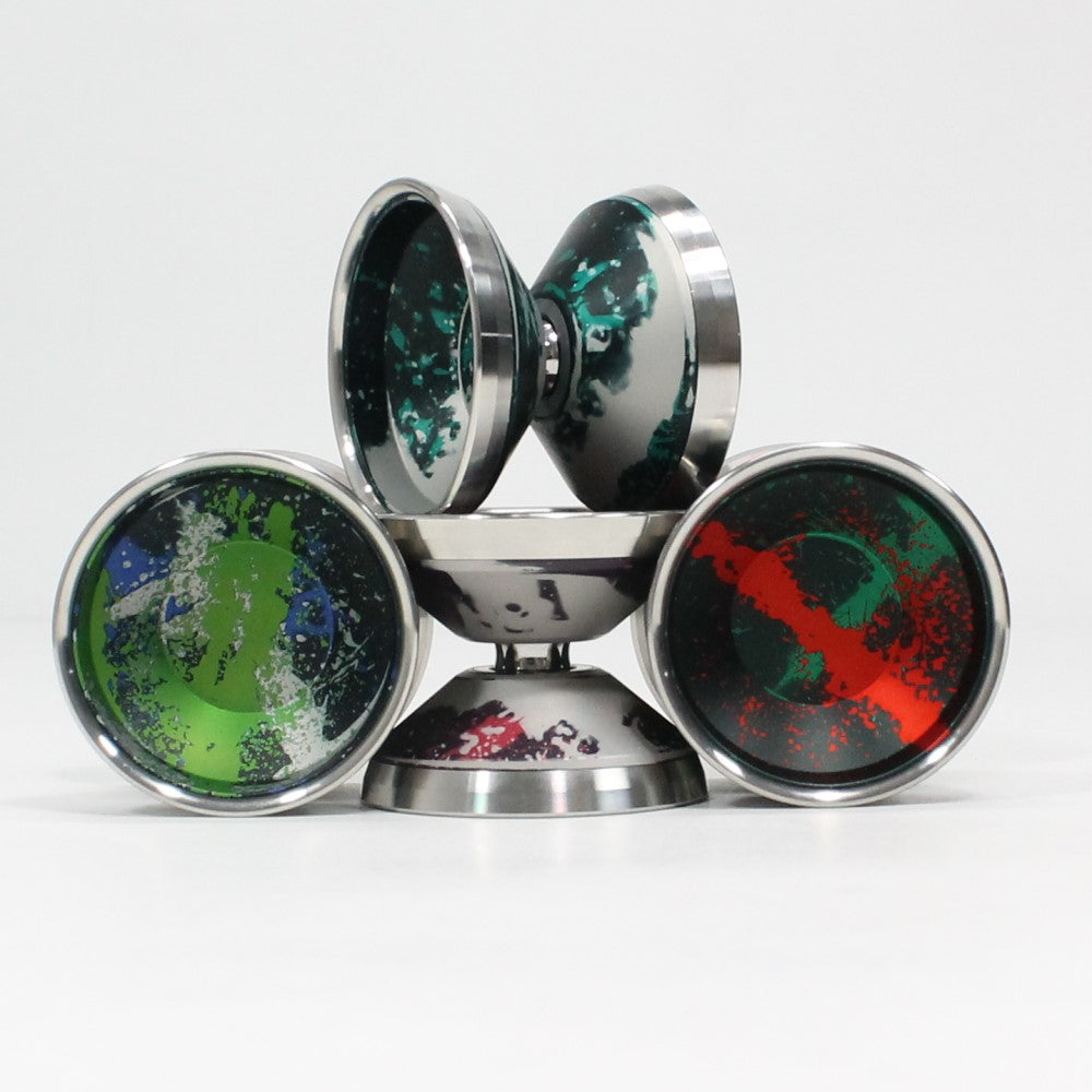 Ace Yo Mercy 7075 Yo-Yo - Bi-Metal YoYo with Stainless Steel Rings - YoYoSam
