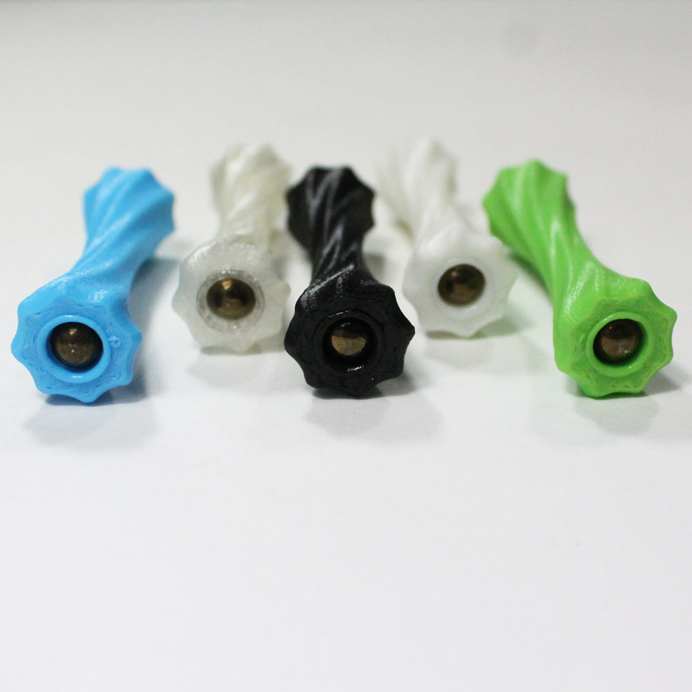 Braindeef TWZTD Stiffy Knuckle Roller Begleri Skill Toy - with Weighted Stainless Balls in Ends - - YoYoSam