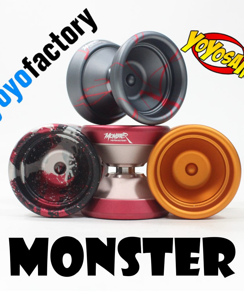 YoYoFactory Monster Yo-Yo - Wide Mono-Metal YoYo