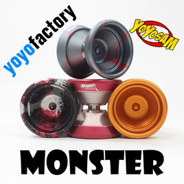 YoYoFactory Monster Yo-Yo - Wide Mono-Metal YoYo