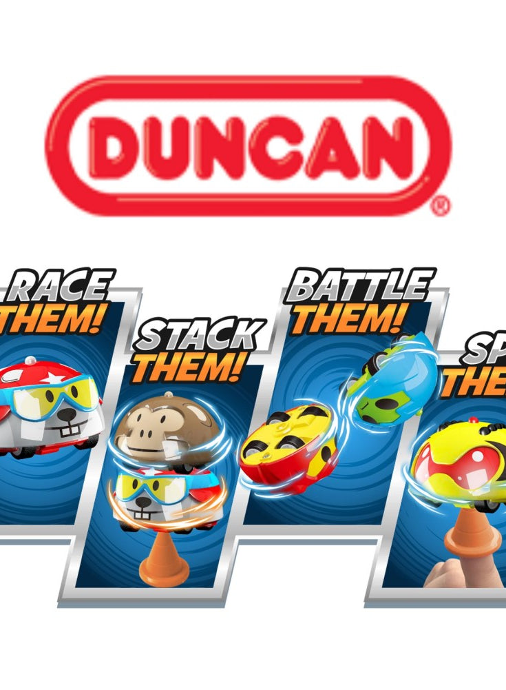 Duncan Gyro Racers - Race, Stack, Spin, Battle! Collect Them All - YoYoSam