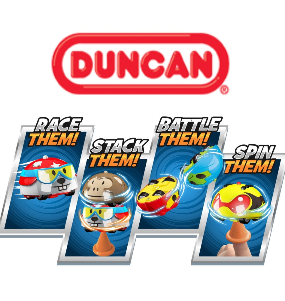 Duncan Gyro Racers - Race, Stack, Spin, Battle! Collect Them All - YoYoSam