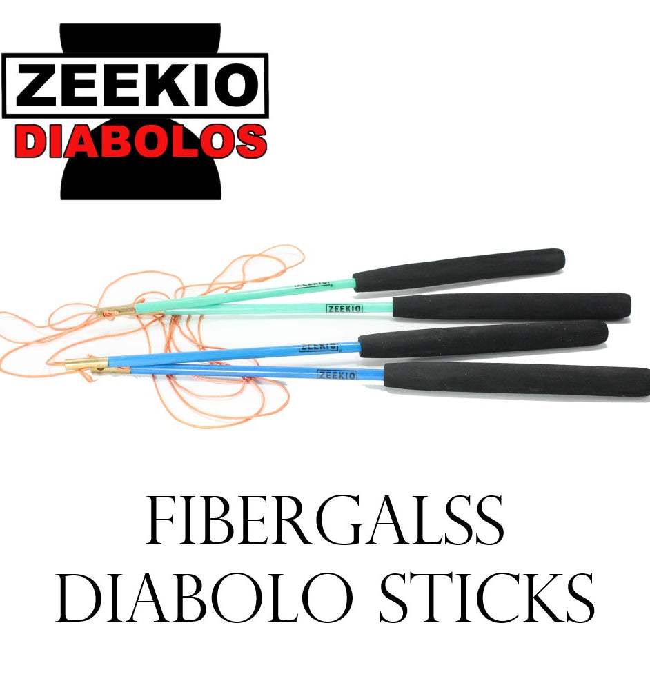 Zeekio Fiberglass Diabolo Sticks - YoYoSam