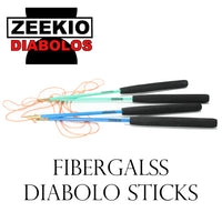 Zeekio Fiberglass Diabolo Sticks - YoYoSam