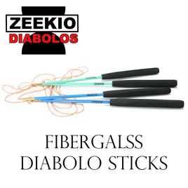 Zeekio Fiberglass Diabolo Sticks - YoYoSam