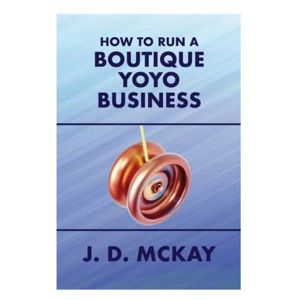 Rain City Skills The Author Yo-Yo - Powerful Light Weight YoYo - Includes J.D. McKay's Book “How to Run a Boutique Yoyo Business” - YoYoSam