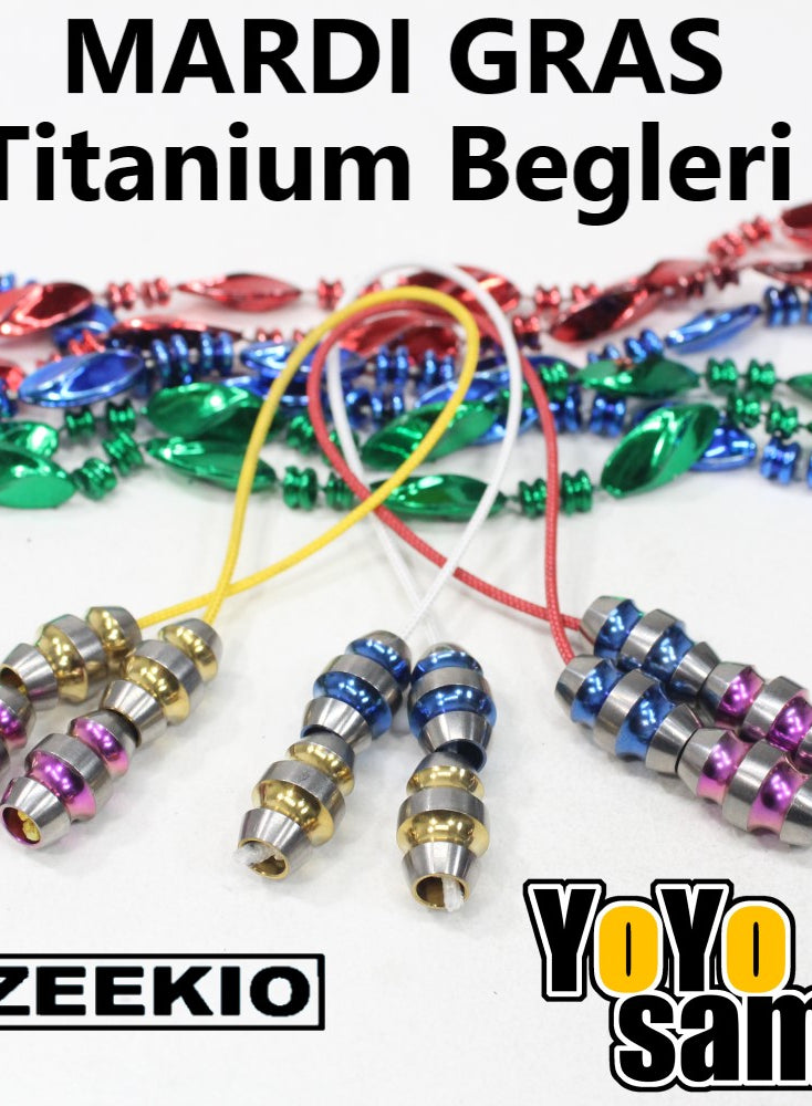 Zeekio Titanium Mardi Gras Begleri - Skill Toy