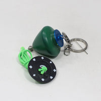 Strummol8 Delrin Spin Top and Keychain - Love