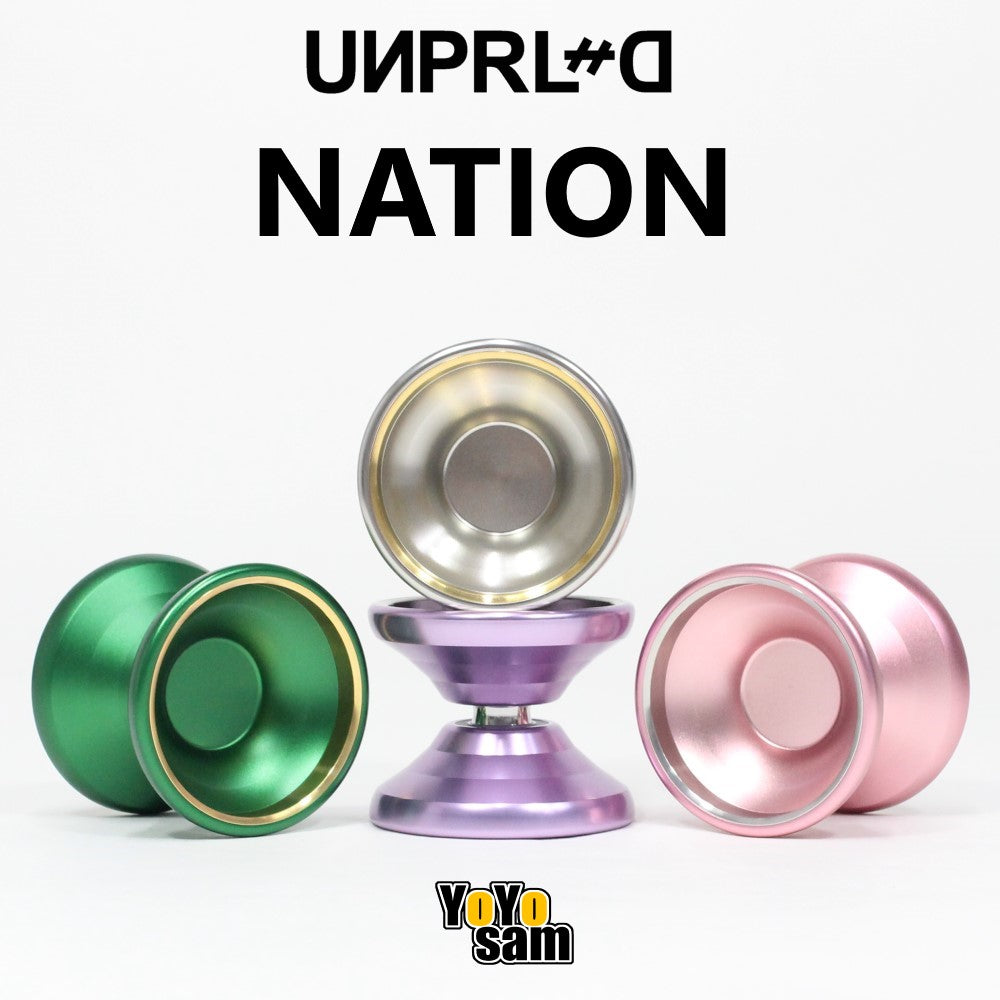 Unparalleled Nation Yo-Yo - Bi-Metal - Nate Dailey Signature YoYo