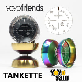 yoyofriends Tankette Yo-Yo - Wide Rim Bi-Metal YoYo