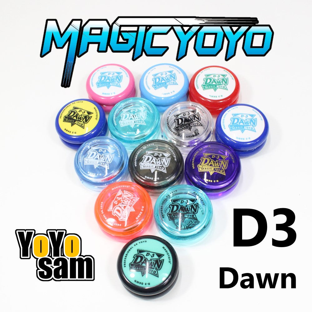 MAGICYOYO Dawn D3 Yo-Yo - Plastic Looping YoYo – YoYoSam