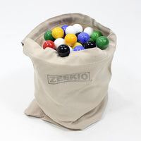 Mega Marble Replacement Game Marbles - 150 Pieces - 6 Colors of 14mm Glass Marbles
