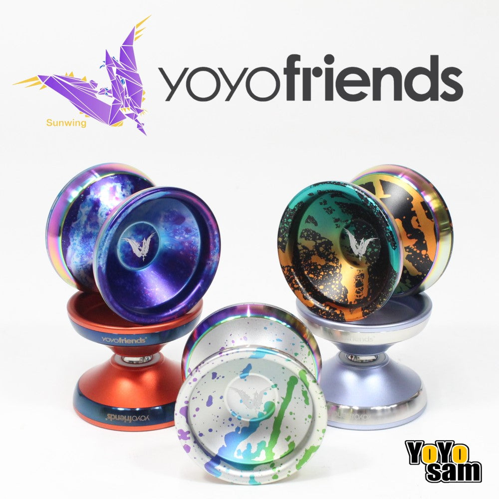 yoyofriends Sunwing - Bi-Metal Yo-Yo - 7068 Aluminum with