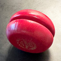 Vintage `whirl- king red Wood Yo-Yo - Fair Condition 40s or 50s